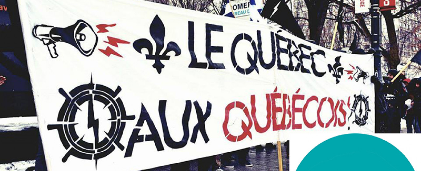 REPORTAGE: Réactions à la bannière « Le Québec aux Québécois »