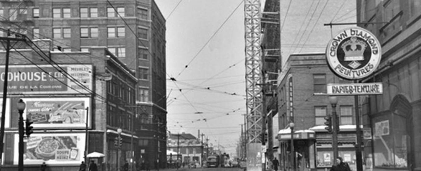 Saint-Roch dans les années 1940 (9) : coin de la Couronne et Charest