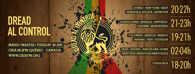 Playlist Dread Al Control Reggae Radio Show 2019-04-30