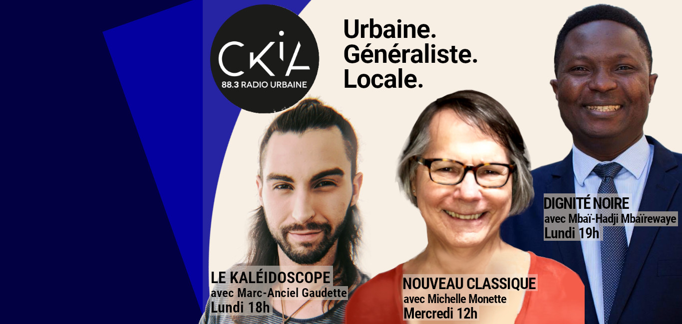 CKIA FM 88.3 Radio généraliste et urbaine