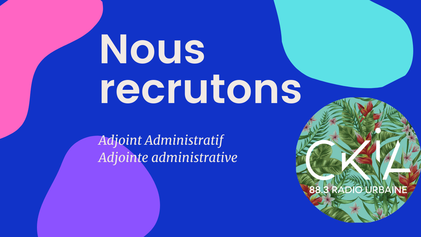 Offre d'emploi !