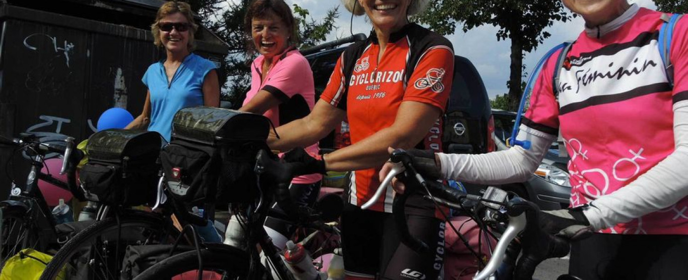  Ce jeudi 27 octobre dès 10h à l'émission Ici et Ailleurs : Traversée du Canada en vélo par 4 femmes de 58 à 66 ans