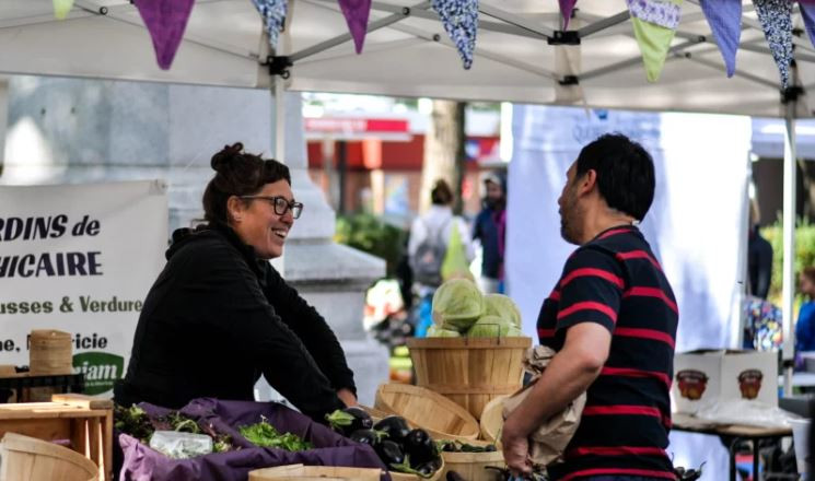 Les produits maraîchers s’invitent dans les rues de la Basse-Ville de Québec
