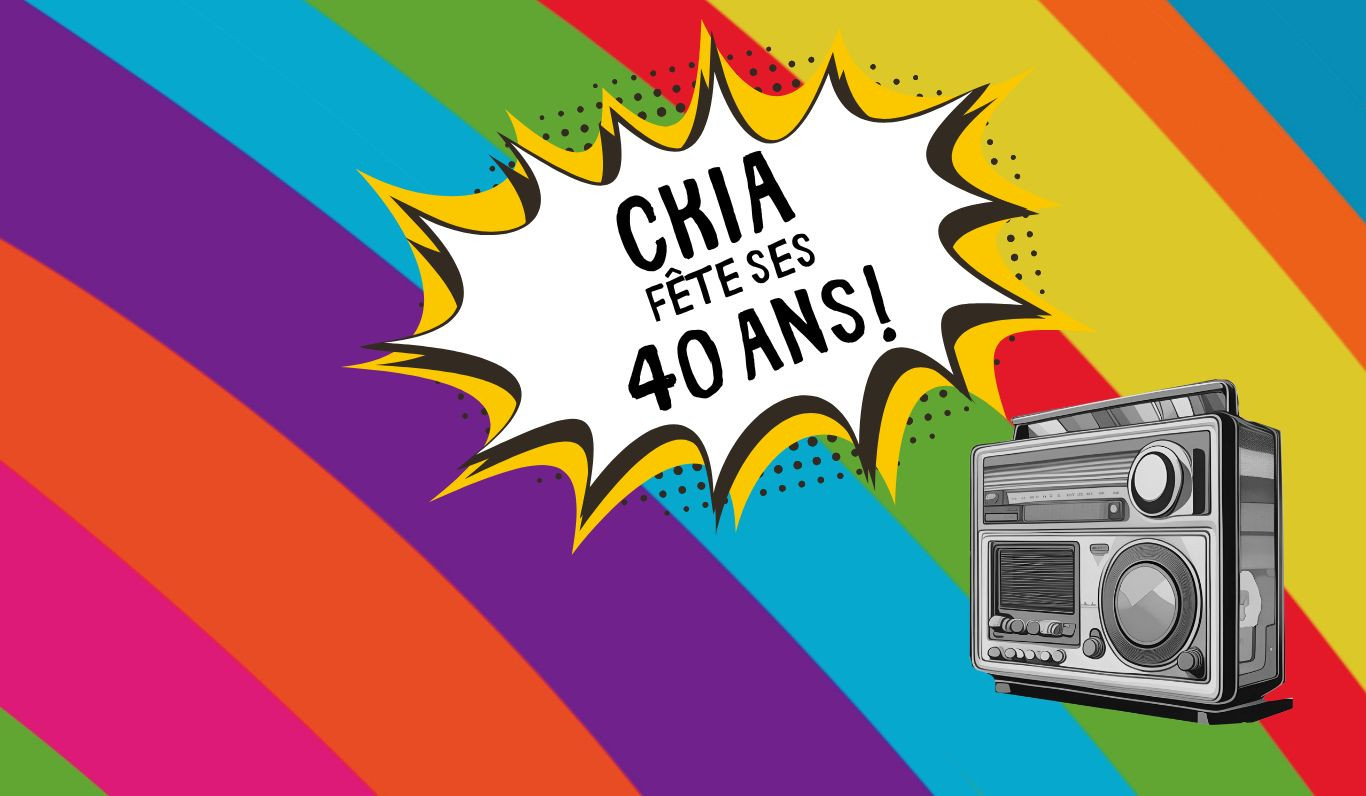 40 ans de CKIA-FM : des événements spéciaux pour fêter!