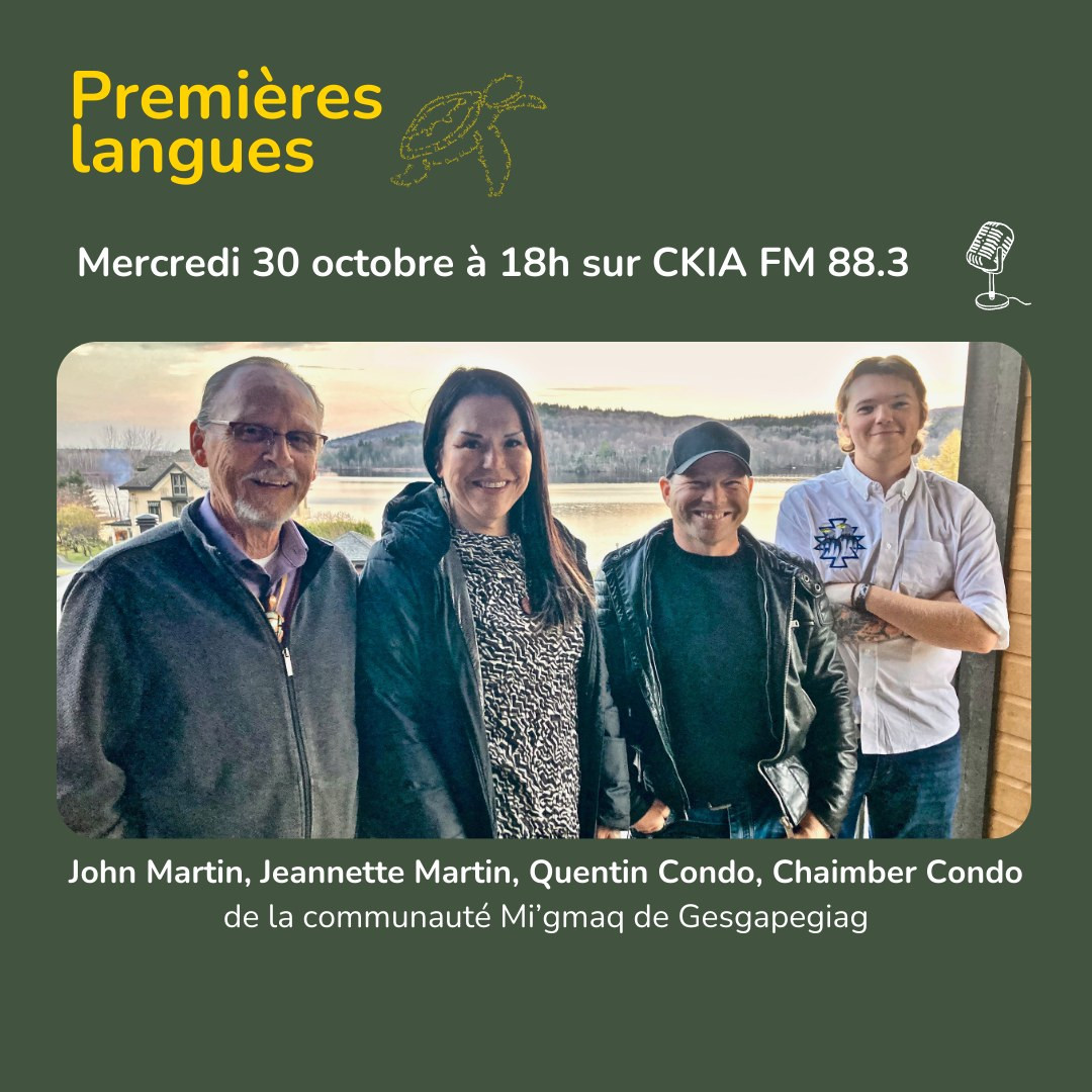Ep 04- Revitalisation de la langue Mi'gmaq