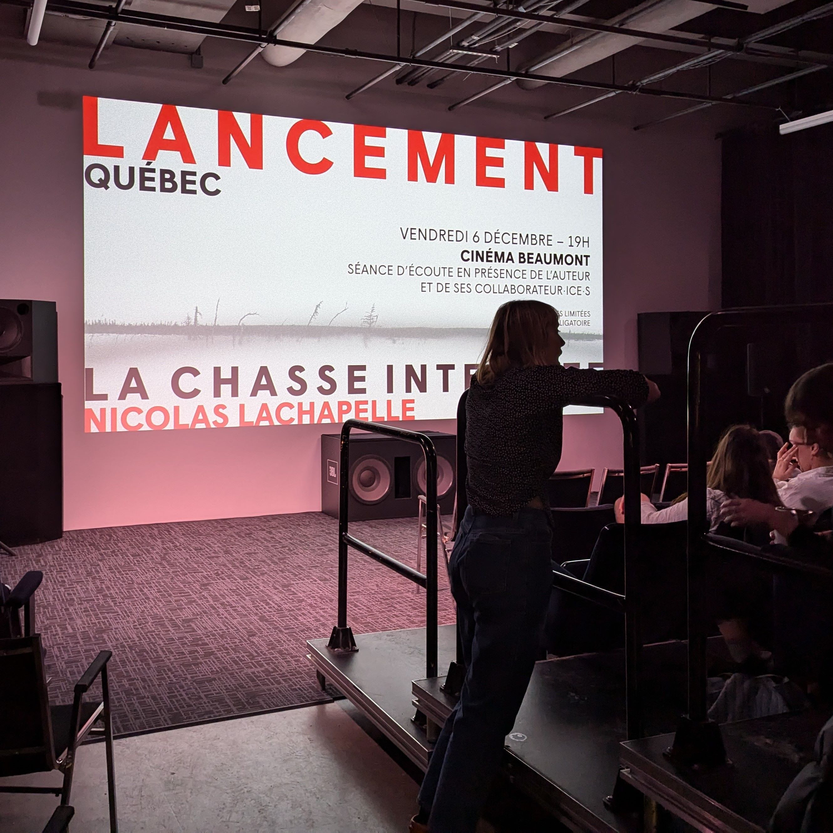 Du cinéma sans images au Beaumont 