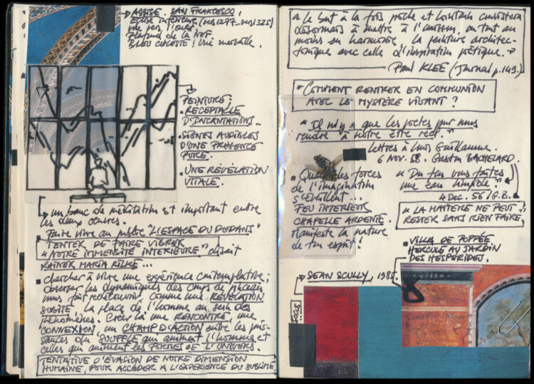 Fabienne Verdier : Carnets d'atelier (2017-2022). Écho
