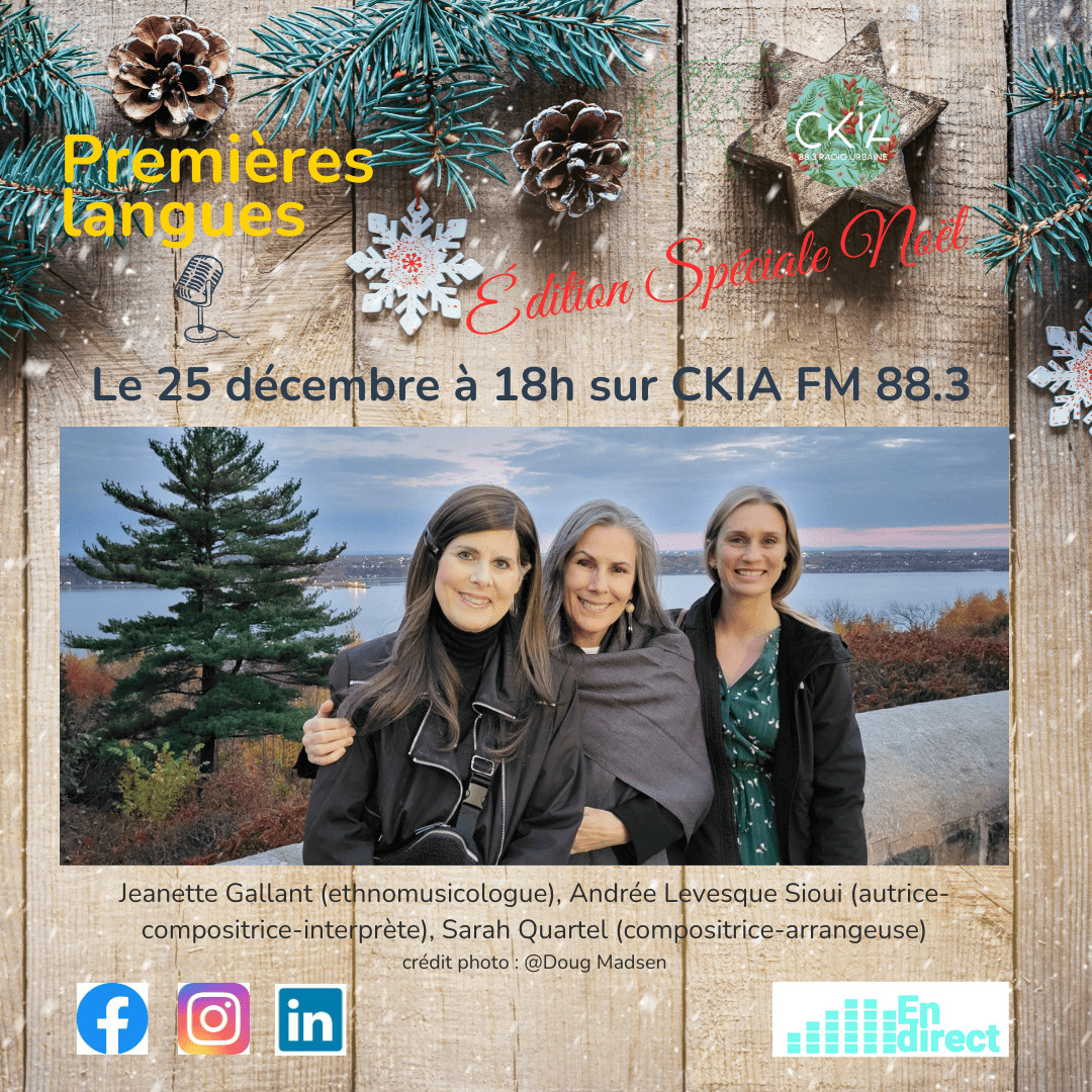 Ep 08 - Chant de Noël en langue wendat Iesous ahatonnia’