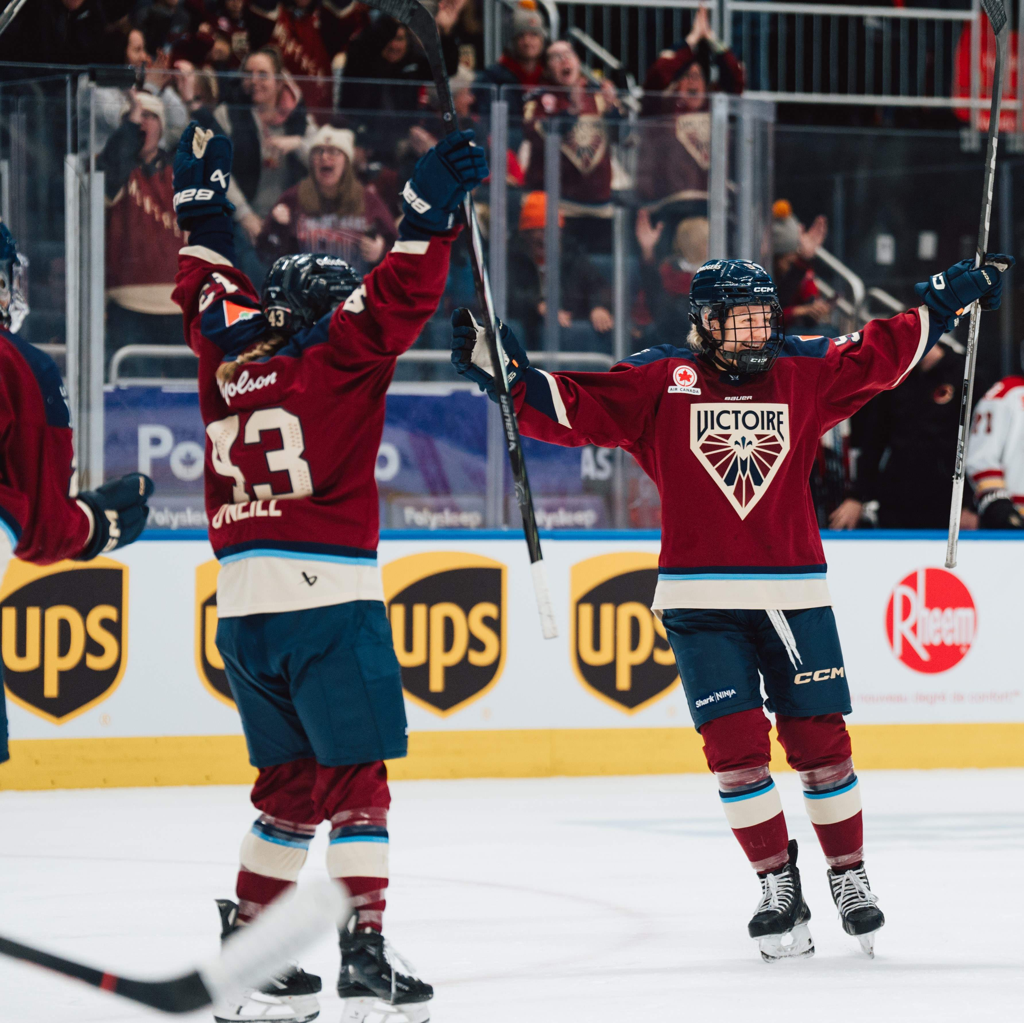 La Victoire devant une foule conquise à Québec