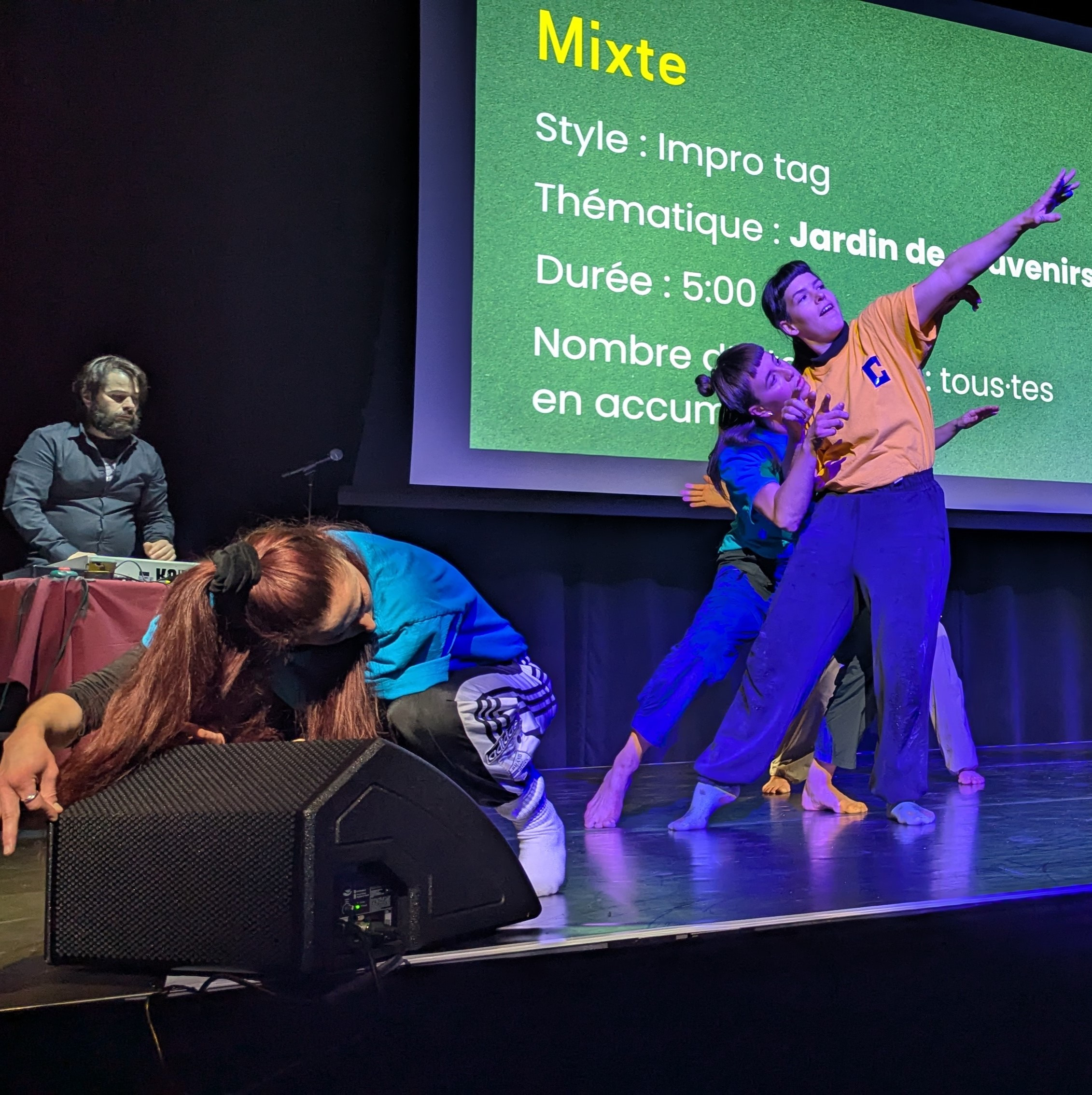 L’impro-danse intrigue… et séduit à Québec