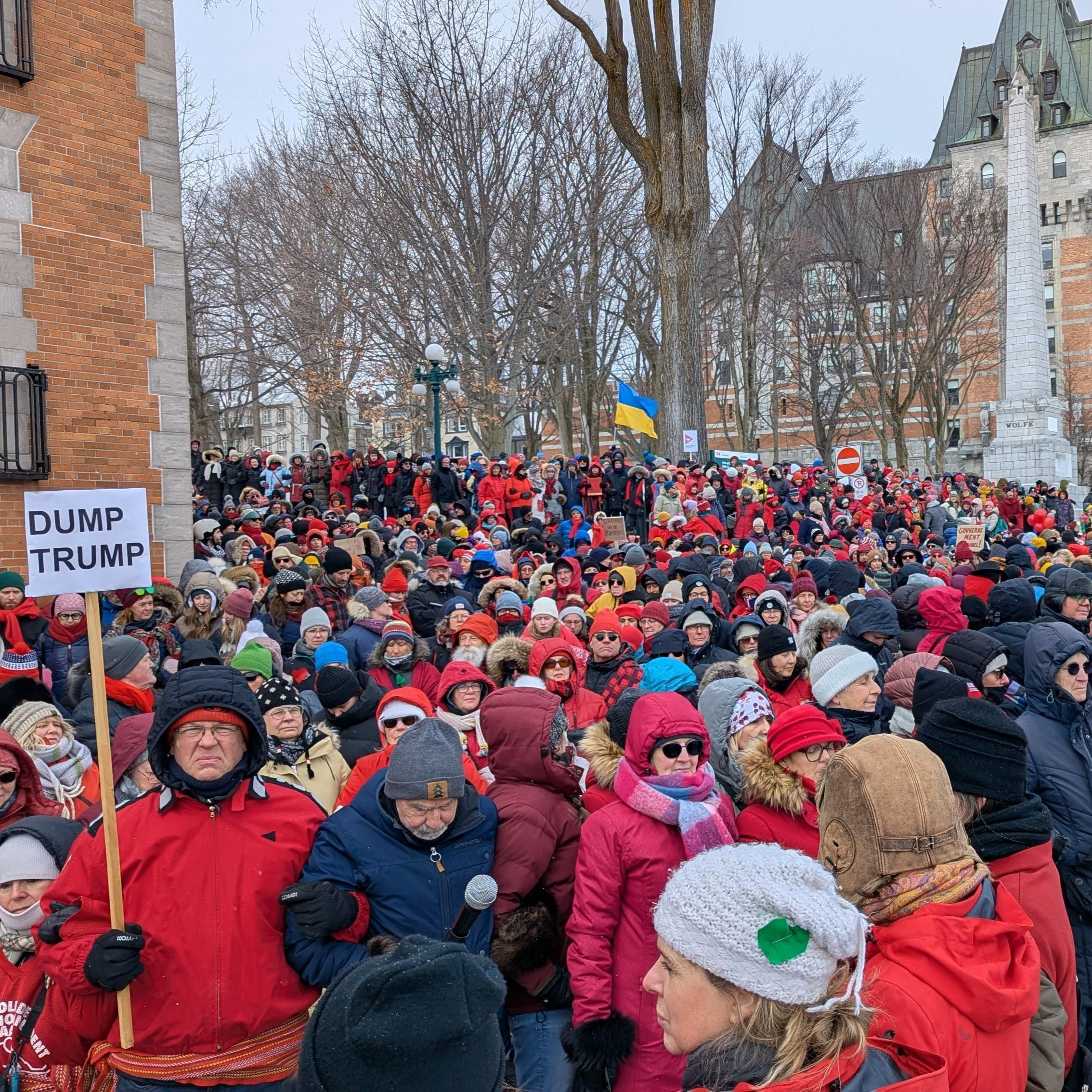 Des Québécoises dénoncent les politiques de Trump