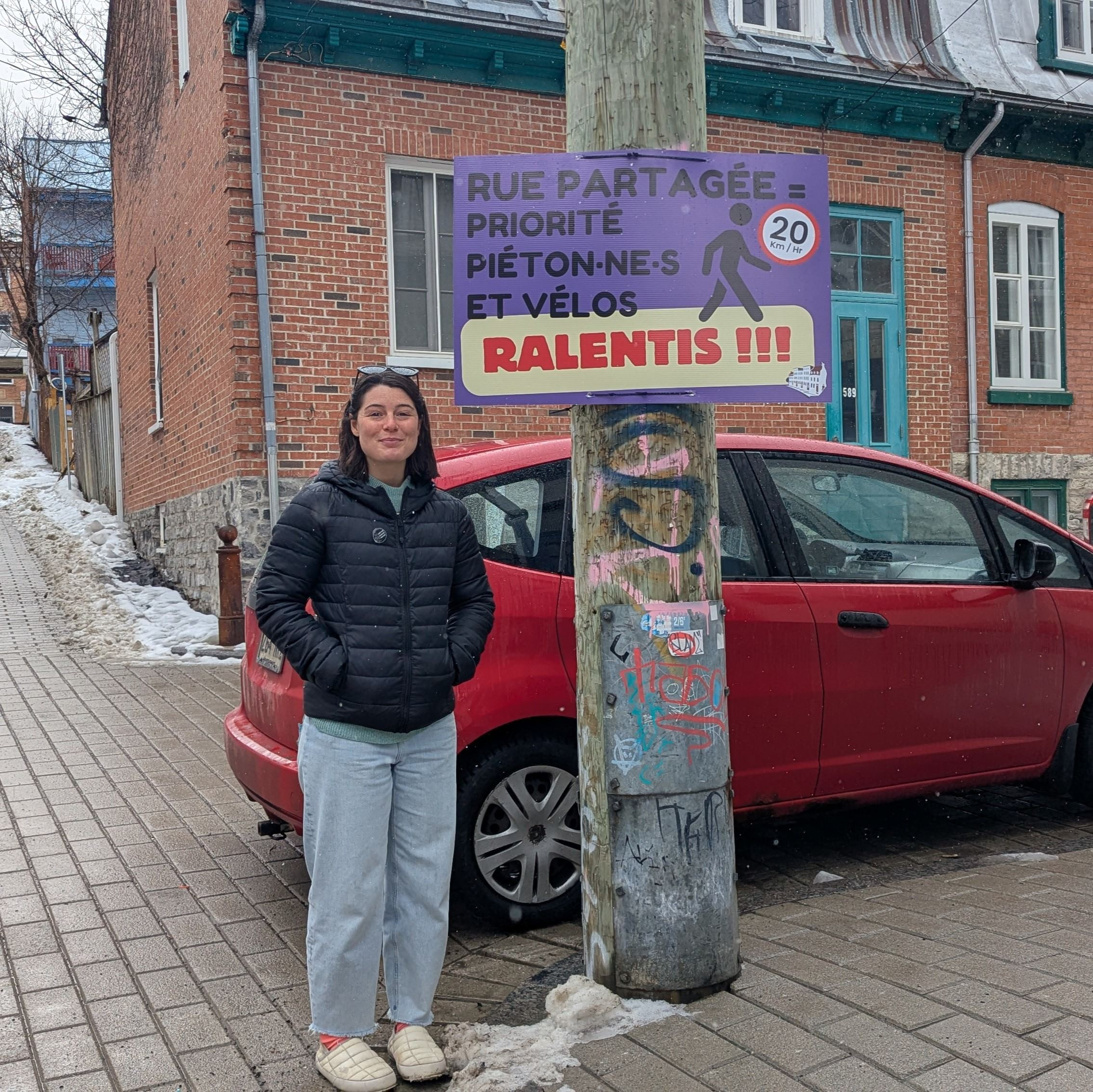 Le Compop SJB interpelle la ville pour sécuriser les rues partagées