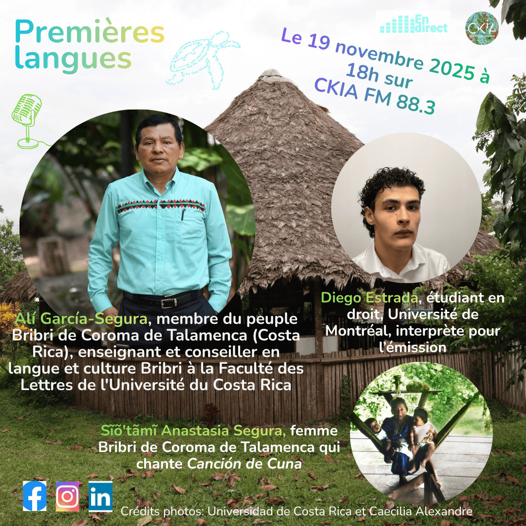 EP 23 : Protection de la langue bribri au Costa Rica avec Ali Garcia