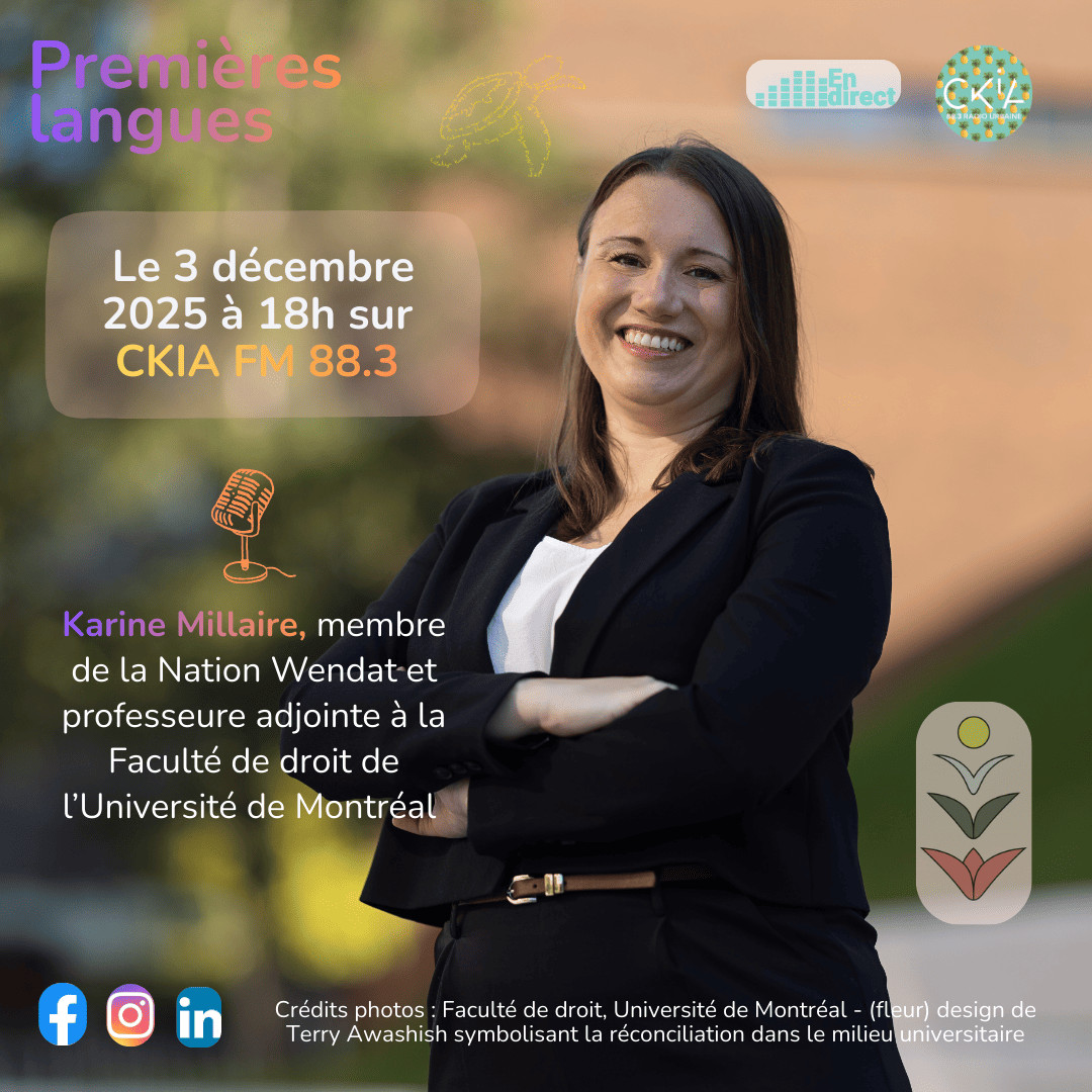 EP 24 : Langues autochtones et droits avec Karine Millaire