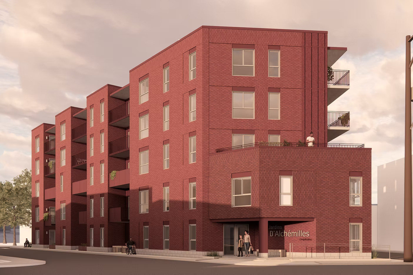 Coop d’habitation Les Jardins d’Alchémille : la construction commence dans les prochaines semaines