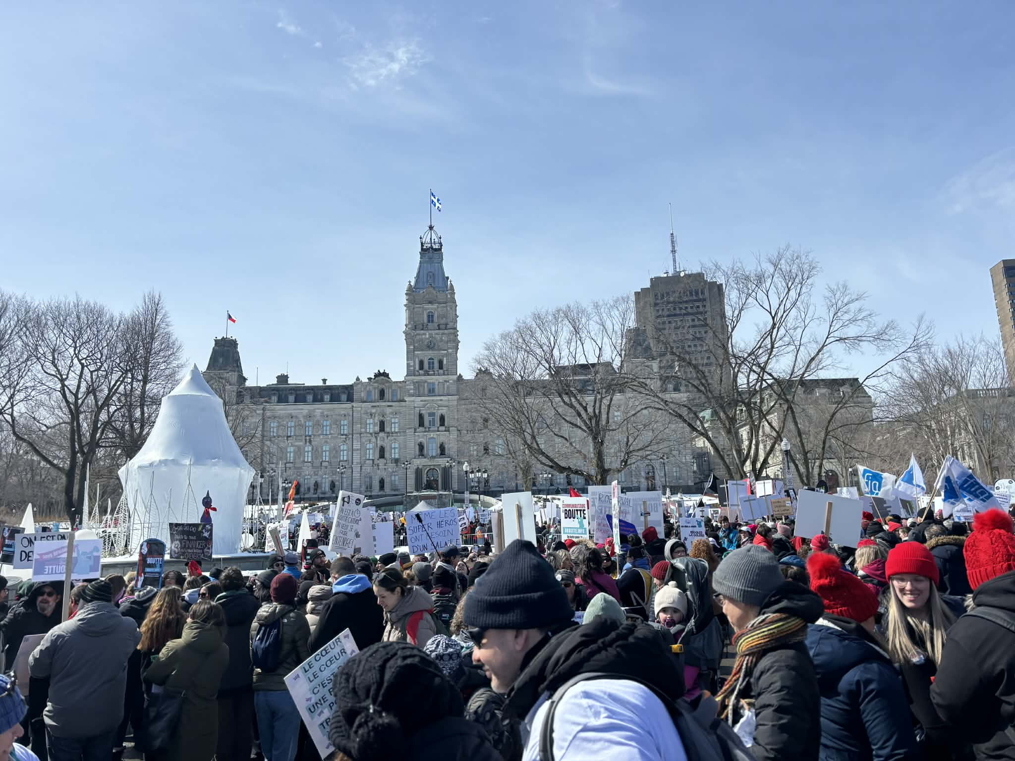 « Le communautaire à boutte! » : mobilisation historique et prochaine phase à venir