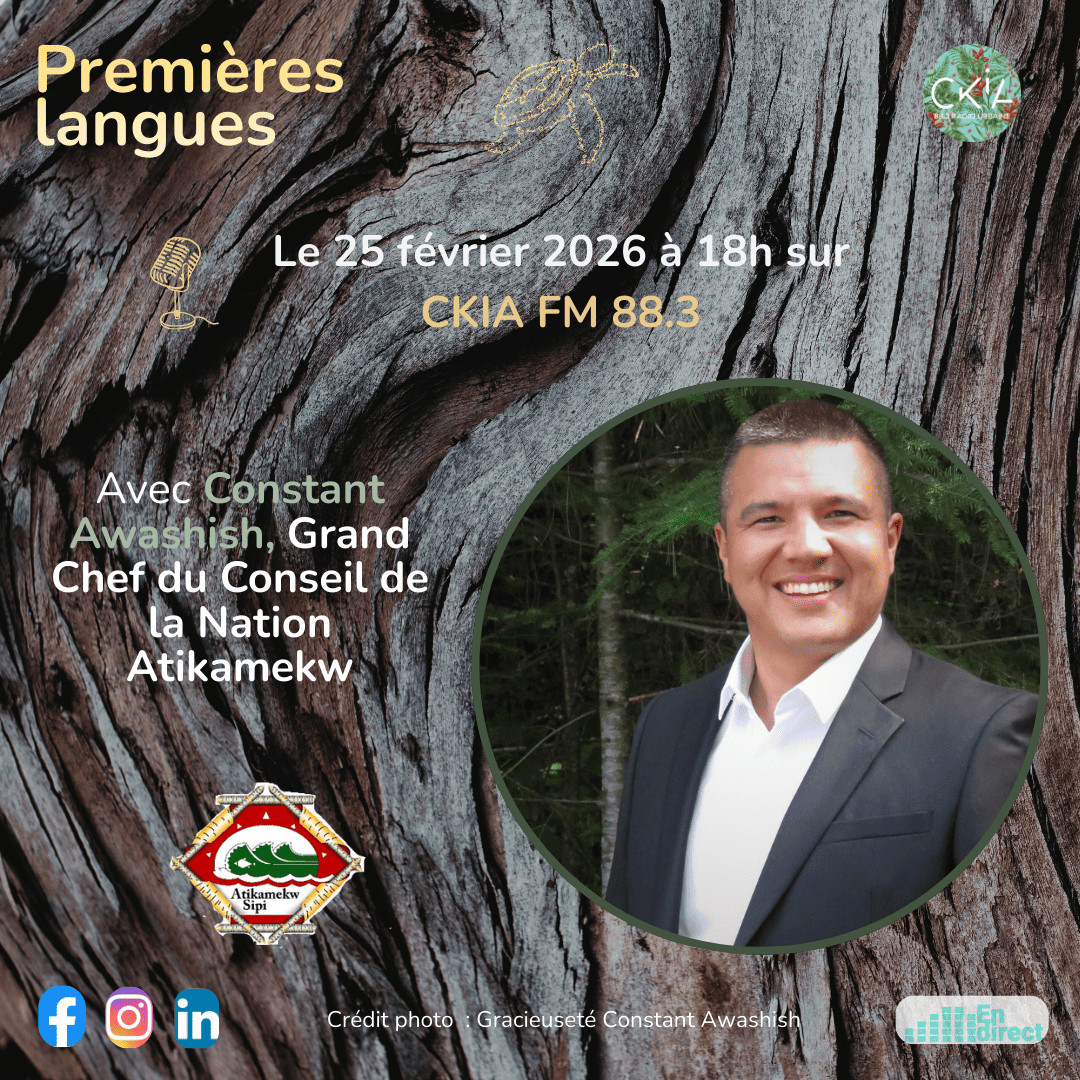 Ep 29 :  La protection de la langue Nehirowimowin avec Constant Awashish
