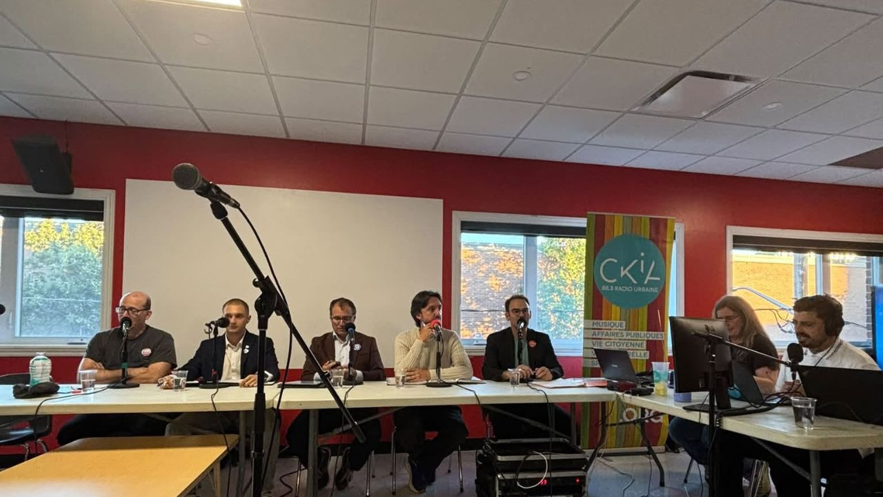 Débat électoral dans Taschereau