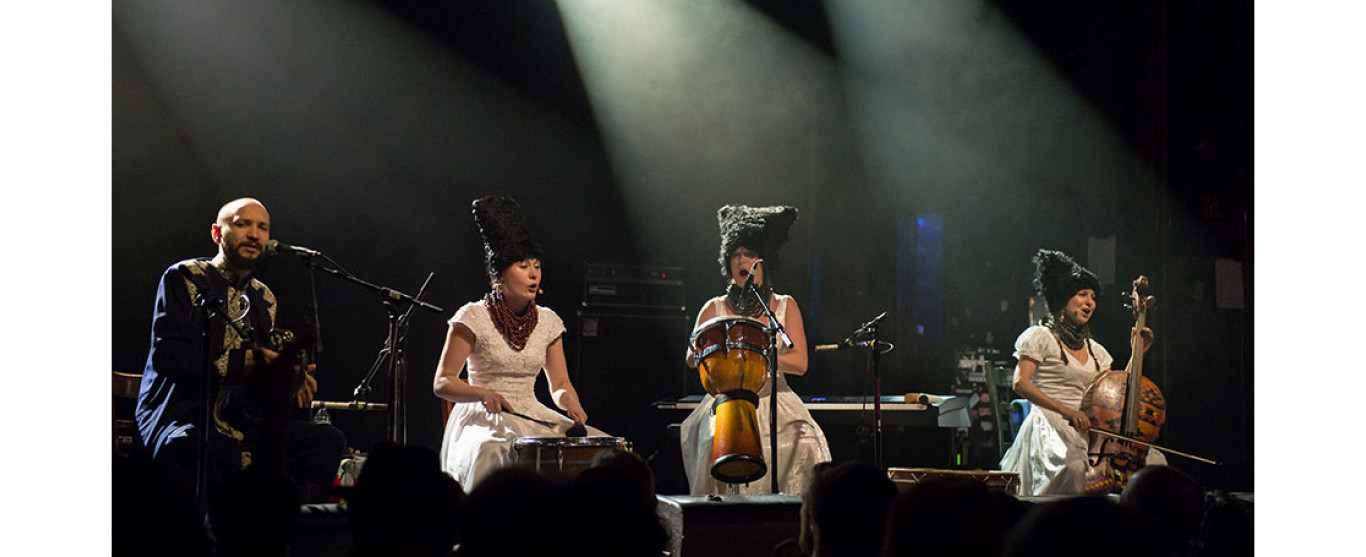 Ce mardi 7 février dès 18h00 à l'émission Le  Voyage Imaginaire : DakhaBrakha. Esmerine, ...